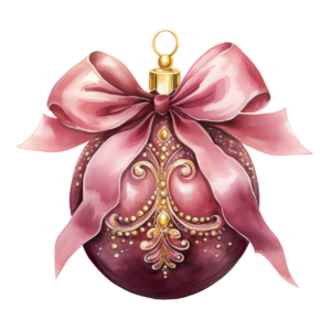 ai generated, christmas ornament, ribbon-8388140.jpg